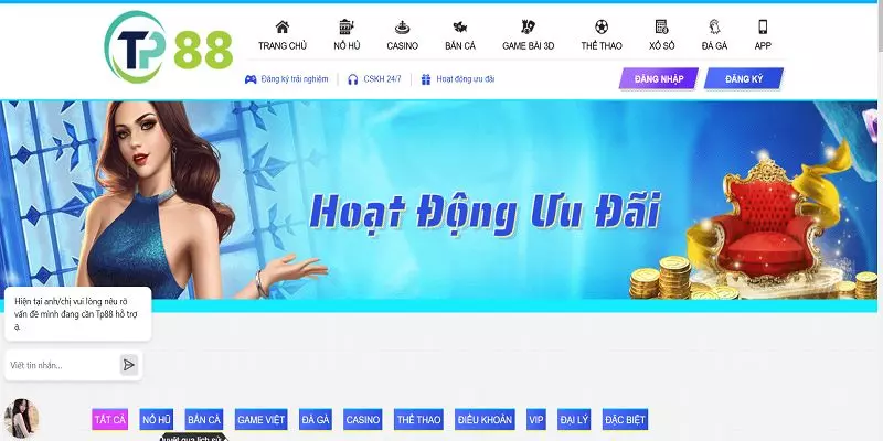 Lấy thông tin khuyến mãi hoàn trả TP88 tại đâu